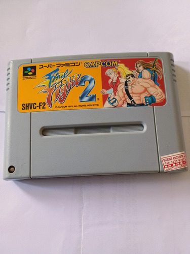 Final Fight 2 Super Famicom Original (Usado)