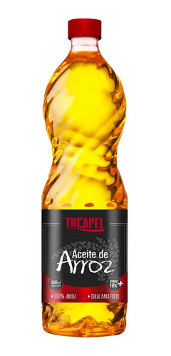 Imagen 2 de 3 de Aceite De Arroz Tucapel 900ml