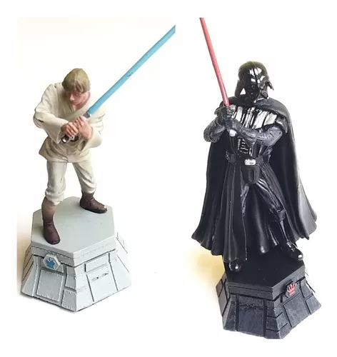 Star Wars Peça de Xadrez Darth Vader Planeta Deagostini e 1