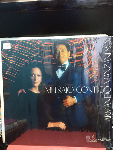 Disco Vinil Mi Trato Contigo Armando Manzanero Melody 1881