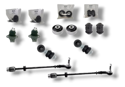 Bieletas + Rotulas + Tornillos Y Bujes Dir Std Jetta A2 1988