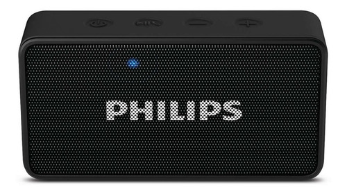 Imagen 1 de 5 de Parlante Inalambrico Bt Philips Con Radio Y Ranura Sd Bt60bk