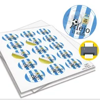Comprar Kit Imprimible Sticker Circulo Multiuso Argentina