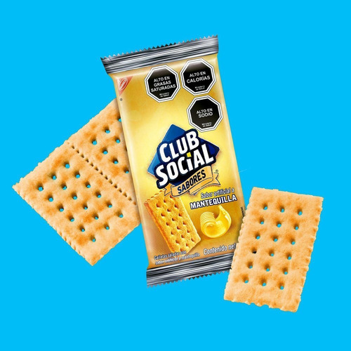 Imagen 4 de 5 de Galletas Saladas Club Social® Mantequilla 9 X 26g