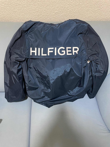 Chamarra Tommy Hilfiger De Niño, Repelente Al Agua Original