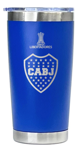 Termo 20 Oz Copa Libertadores Varios Equipos - Acero Inox 