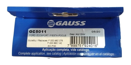 Cable Bujia Gauss Para Ford Courrier Eco Focus 1.68v Fiesta