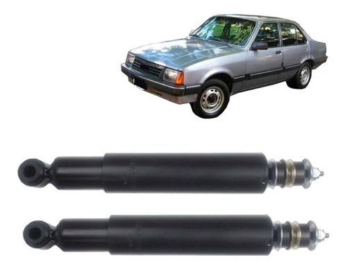 Par Amortiguadores Traseros Para Chevrolet Chevette 1974-93