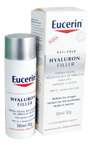 Eucerin Hyaluron Filler Crema Antiarrugas Piel Normal Mixta