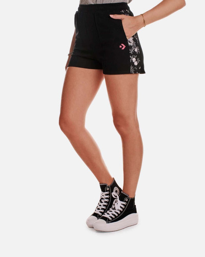 Short Mujer Converse Floral