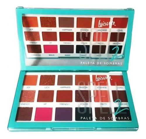 Paleta De Sombras Spell 2 - Luisance  18 Tons 