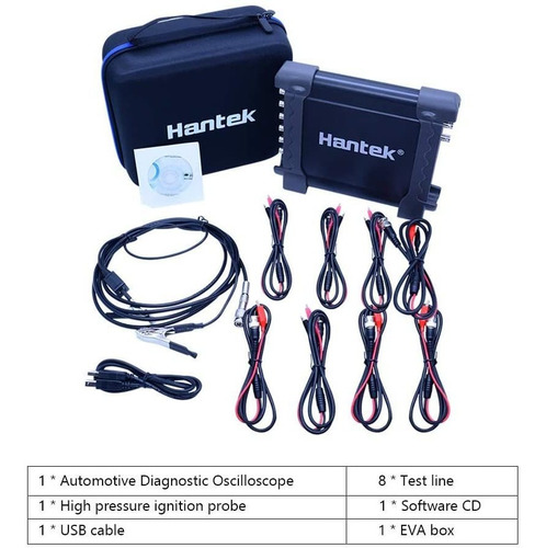 Ancho De Banda Usb 2.0 Generador Programa 100k 1008c Hantek