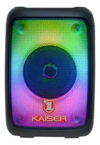 Comprar Mini Bocina Bluetooth Kaiser KSW-7004 Con Potencia de audio 3,000 W Bocina Portátil Con Botón Independiente De Graves Con Batería Recargable de 4 H Mini Bafle Bluetooth Con Base Para Celular