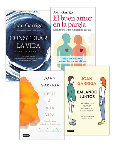 Pack Joan Garriga (4 Libros) - Destino