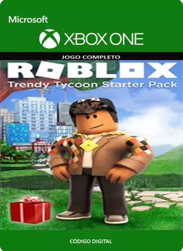 Roblox Pacote Iniciante Magnata Estiloso Xbox One Codigo 25 Mercado Livre - jogos de xbox 360 roblox