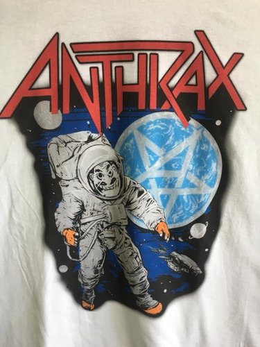 Imagen 1 de 3 de Anthrax - Metal - Polera- Cyco Records