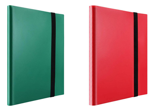 2 Piezas 432 Carpeta De Bolsillo Para Tarjetas Carpeta De