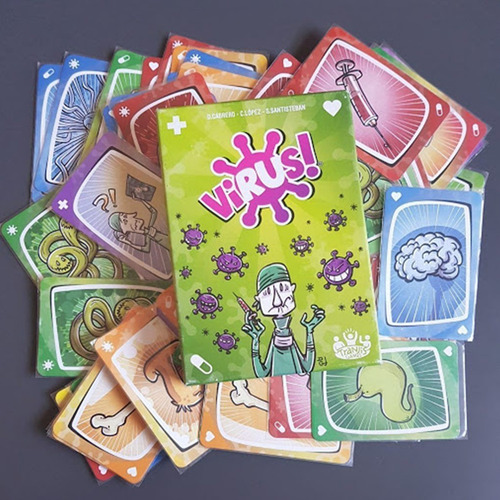 Juego de cartas Virus! El Dragón Azul