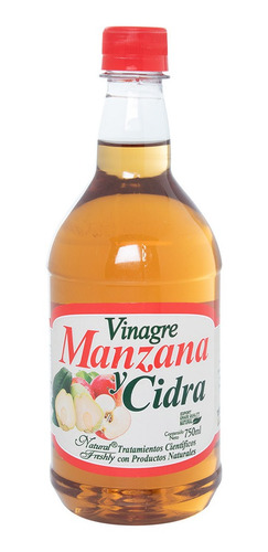 Vinagre Manzana Y Cidra Natural Freshly Frasco X 750 Ml