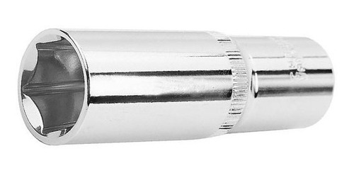 Imagen 2 de 4 de Tubo Bocallave Hexg Largo 22 Mm Encastre De 1/2 Tolsen 16572