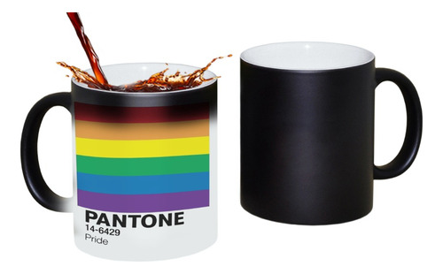  Taza De Ceramica Lgtb Pantone Bandera Orgullo Gay Magica