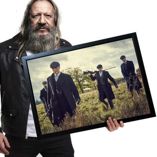 comprar Poster Quadro Com Moldura Peaky Blinders 12 A2 60x42cm