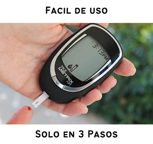 Imagen 6 de 8 de 1. Glucometro Truemetrix Pac 10+10