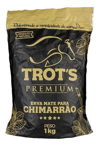 Erva Mate Natural Trot's Para Chimarrão Premium 1kg