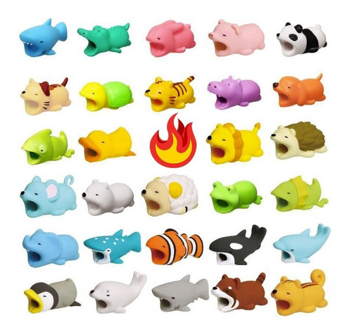 Protector De Cable 30 Animales Versión 2019 Full