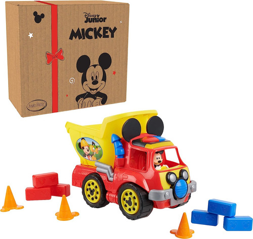 Carro Camión Mickey Mouse Dump Truck Sonidos Y Da Vueltas
