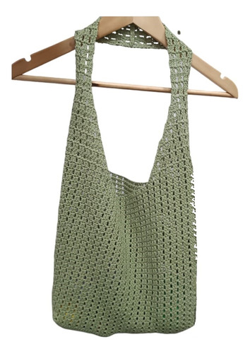 Bolso Tote Bag A Crochet - Modelo Ii - La Loca Sombrerera!