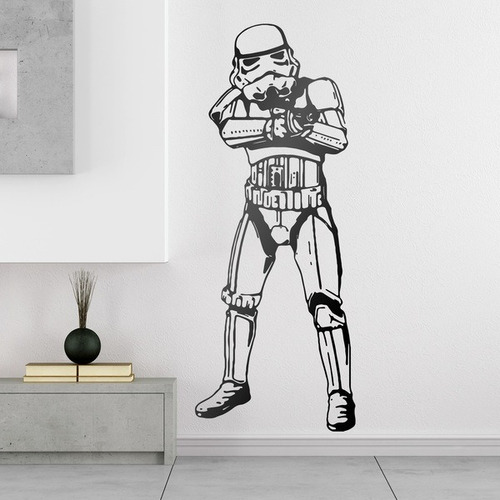 Vinilo Adhesivo Pared Stormtrooper 2, Star Wars 59x150cms