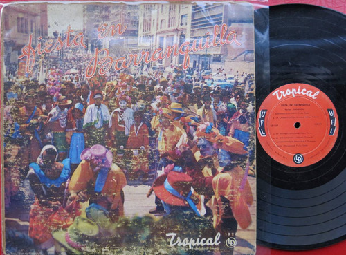 Vinyl Vinilo Lp Acetato Fiesta En Barranquilla Tropical Cumb