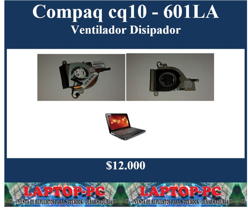 Ventilador Mas Disipador Compaq Cq10 - 601la