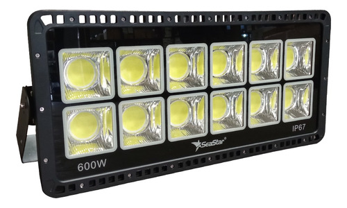 Reflector Led 600w Multivoltaje 6500k/ip67 Sea Star