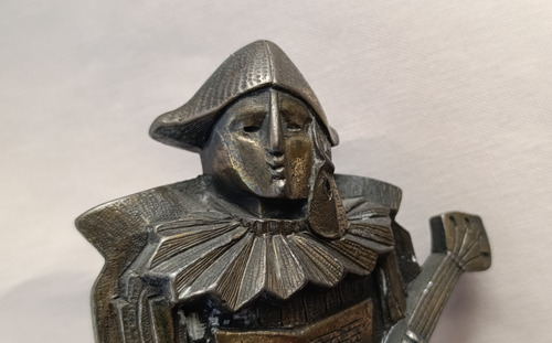 Escultura Emilio Pettoruti. Arlequín - El Morocho Maula '53 Metal (Usado)