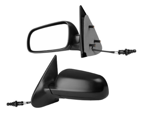 Espejo Pointer Pickup 2009 2010 C/control Neg Liso Izq