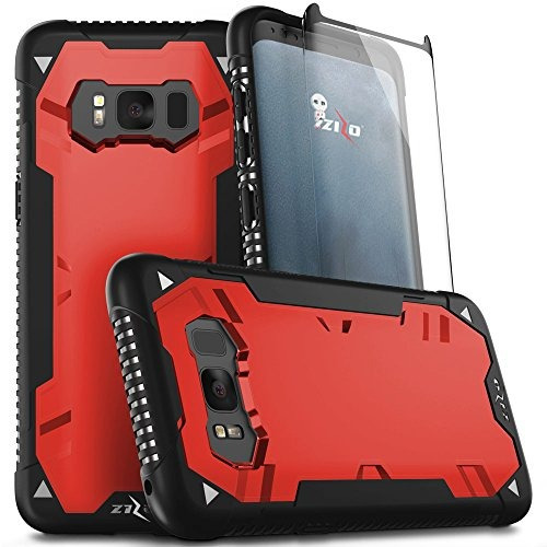 Carcasa P / Samsung Galaxy S8 Zizo Proton 2.0 Rojo / Negro