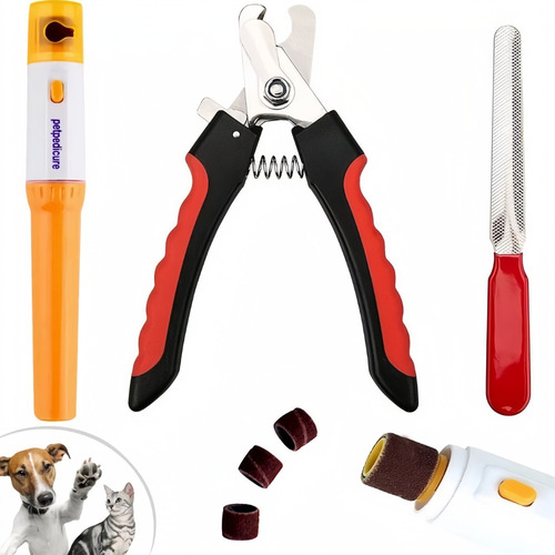 Eléctrico Y Manual Corta Uñas Para Perro Con Lima Kit