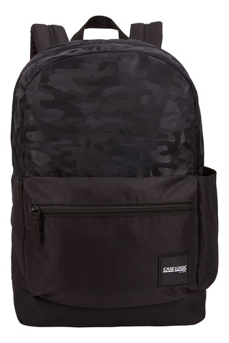 Mochila Para Notebook Case Logic Founder Camuflada Negra 26l