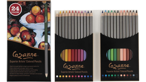 Juego De Lápices De Colores Cezanne Premium, Multicolo...