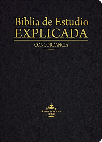 Libro: Biblia Estudio Explicada (piel Especial Negra) (sp