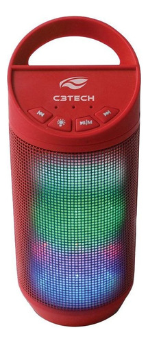 Caixa De Som Portátil Bluetooth C3 Tech Speaker Beat Sp-b50r