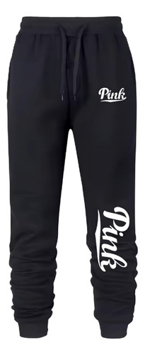 Jogger Mujer Casual Deportivo Moda Pants Mujer Pink