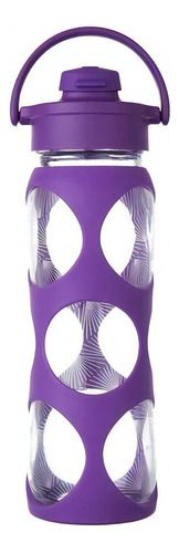 Termos De Vidrio Lifefactory 22oz Color Morado