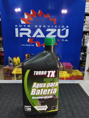 Agua Para Bateria Turbo Tx 1litro