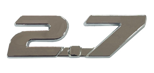 Emblema 2.7 De Hilux Toyota Lateral ( Incluye Adhesivo 3m)