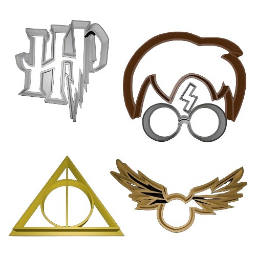  Cortadores De Galletas Harry Potter