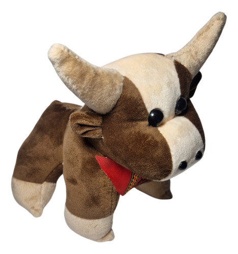 Peluche De Toro, Toro Chico 4 Piezas Café