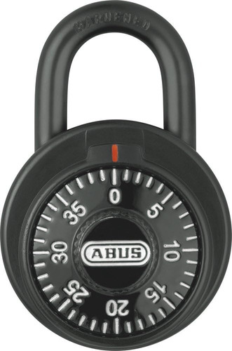 Abus Candado Acero Con Clave Programable 3 Digitos Color Negro